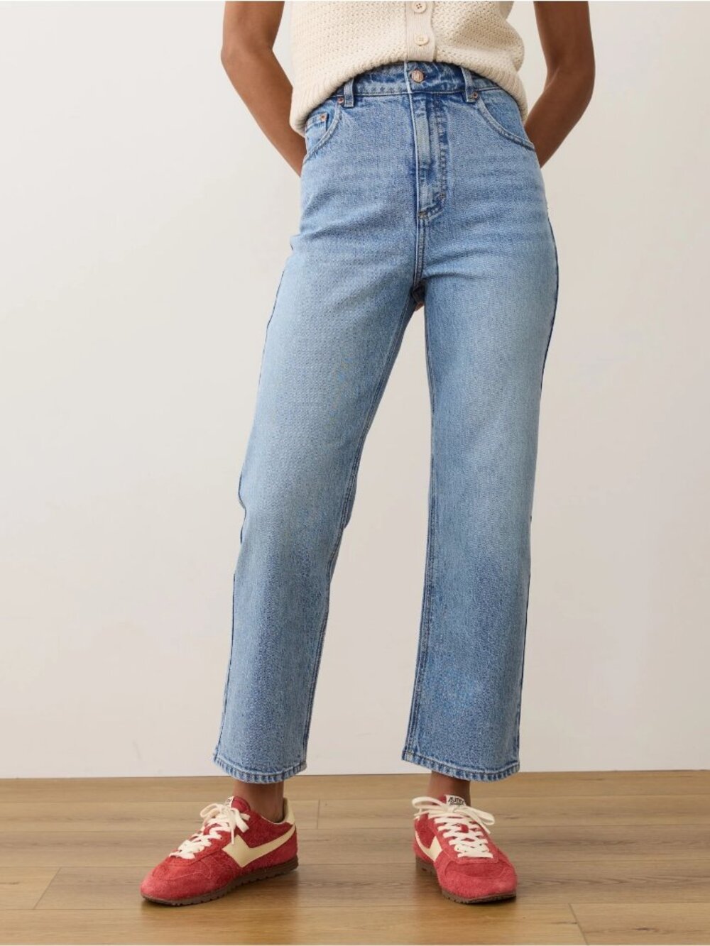 Marine Layer Charlie Denim Straight Leg Pant